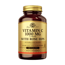 Solgar Vitamin C with Rose Hips 1000 mg 100 tab.