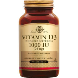 Solgar Vitamin D-3 25 µg/1000 IU tablet 90 tab.