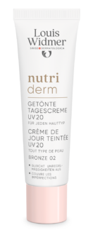 Louis Widmer nutriderm nutriderm Getinte Dagcrème UV 20 Bronze 02 30 ml