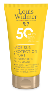 Louis Widmer Face Sun Protection Sport 50 50ml licht geparfumeerd