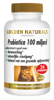 Golden Naturals Probiotica 100 miljard caps.