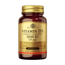 Solgar Vitamin D-3 25 µg/1000 IU tablet 90 tab.