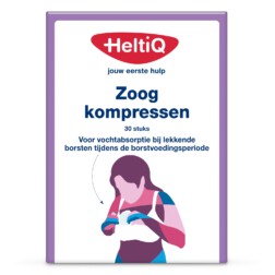 Heltiq zoogkompressen voorgevormd 30 st