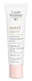 Louis Widmer nutriderm Getinte Dagcrème UV 20 Bronze 02 30 ml