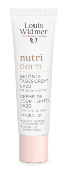 Louis Widmer nutriderm Getinte Dagcrème UV 20 Naturel 01 30 ml