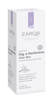 ZARQA Dag- en Nachtcrème Clear Skin 50 ml