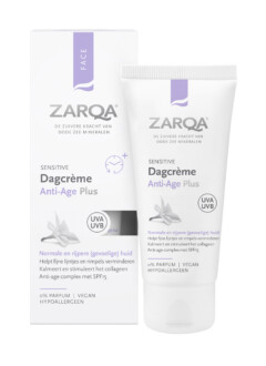 Zarqa Dagcreme anti age plus sensitive SPF15 50 ml