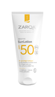 Zarqa Sun lotion sensitive SPF50