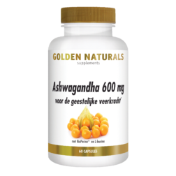 Golden Naturals Ashwagandha 60 vegetarische capsules