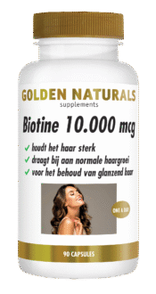Golden Naturals Biotine 10.000 mcg 90  caps.