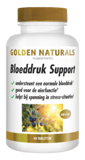 Golden Naturals Bloeddruk support 60 tab.