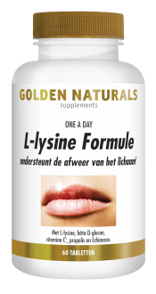 Golden Naturals L-lysine Formule vegetarische tabletten
