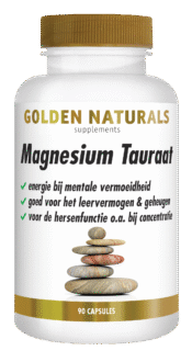 Golden Naturals Magnesium tauraat
