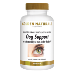 Golden Naturals Oog Support 60 tab. (voorheen macula&oog support)