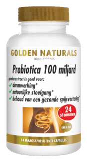 Golden Naturals Probiotica 100 miljard caps.
