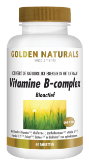 Golden Naturals Vitamine B complex 60 tab
