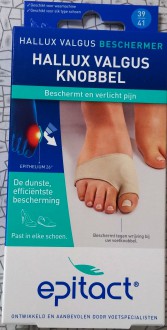 Epitact Hallux valgus knobbel beschermer