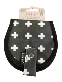 KipKep Napper Borstkompressen Etuitje Crossy Black