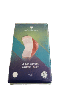 Mövibrace Knie bandage lang wit M45E