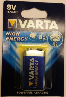 Varta 9V blokbatterij 1 st.