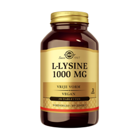 Solgar L-Lysine 1000 mg (Vrije vorm)