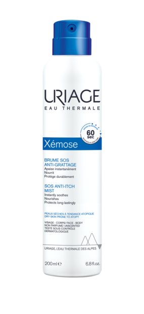 Uriage Xemose SOS nevel tegen krabben 200 ml