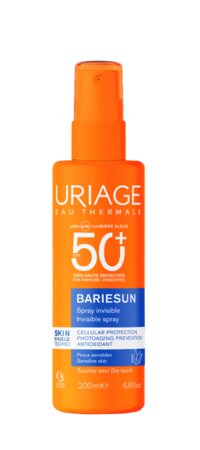 Uriage Bariesun spray fragrance free SPF50 200 ml