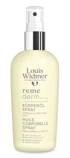 Louis Widmer Remederm Lichaamsolie Spray 150 ml