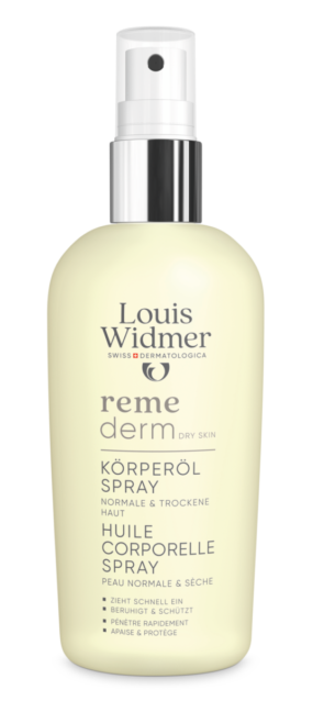 Louis Widmer Remederm Lichaamsolie Spray 150 ml