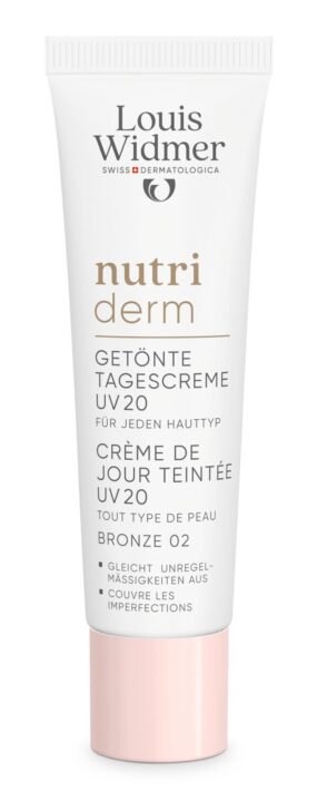 Louis Widmer nutriderm Getinte Dagcrème UV 20 Bronze 02 30 ml