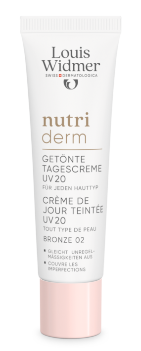 Louis Widmer nutriderm Getinte Dagcrème UV 20 Bronze 02 30 ml
