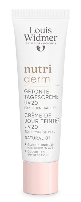 Louis Widmer nutriderm Getinte Dagcrème UV 20 Naturel 01 30 ml