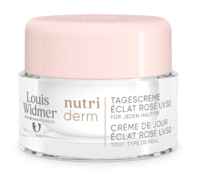 Louis Widmer nutriderm Dagcrème Éclat Rosé UV 50 50  ml