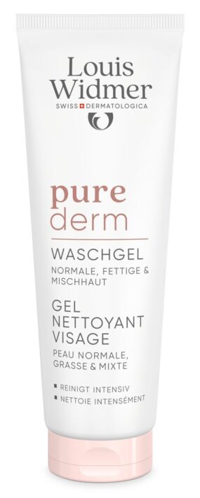 Louis Widmer purederm Wash Gel Gezicht 125 ml