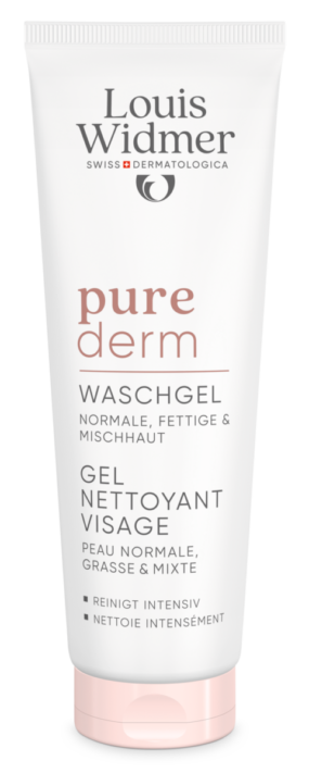 Louis Widmer purederm Wash Gel Gezicht 125 ml