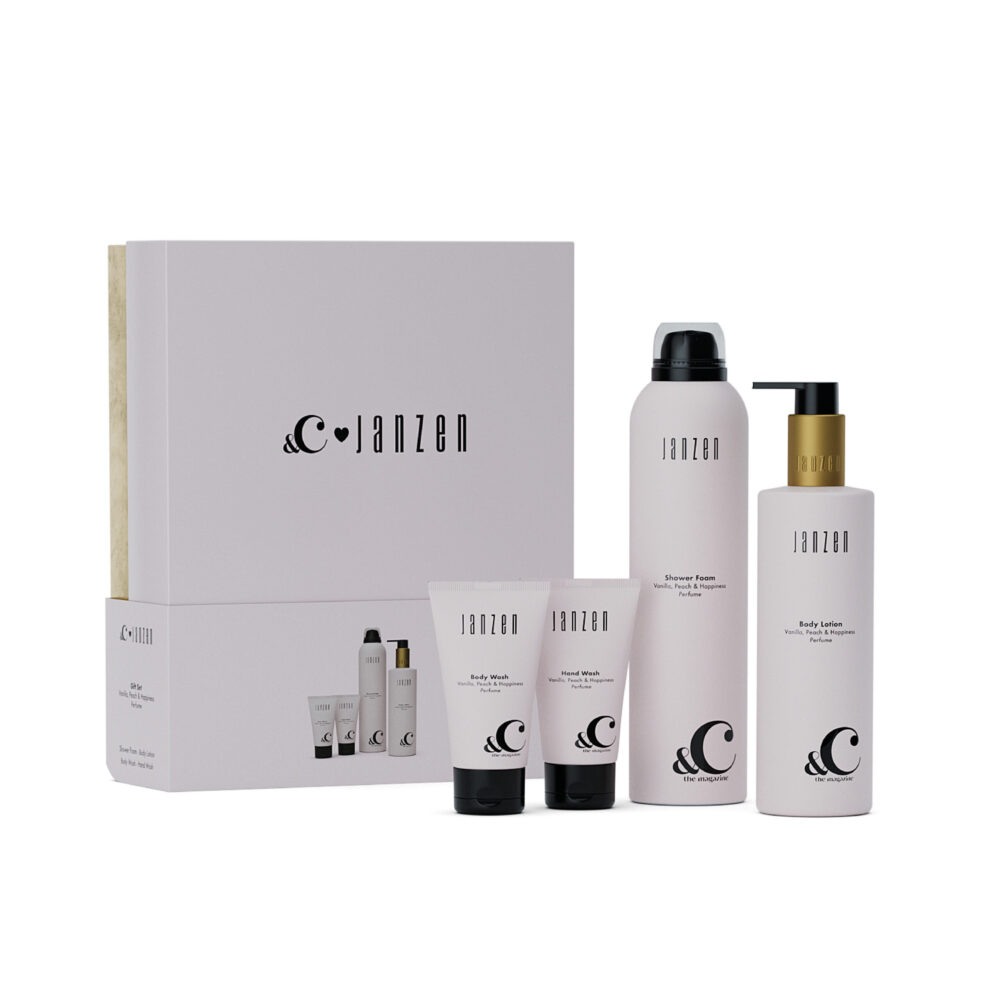 Janzen Gift Set &C Vanilla Peach & Happiness