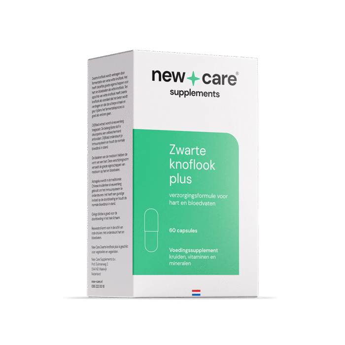 New Care Zwarte Knoflook Plus 60 caps