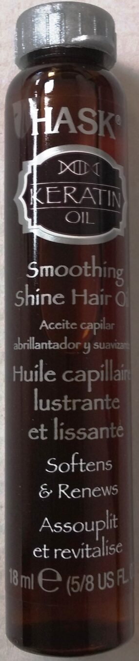 Hask Keratin Protein Smoothing Shine Oil 18 ml