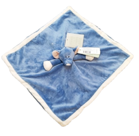 Teddykompaniet Diinglisar knuffeldoek olifant denim