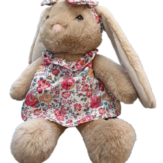 Teddykompaniet Daisy konijn bloemenjurk