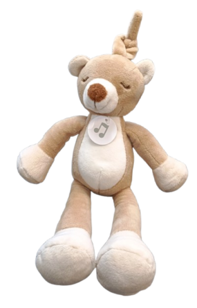 Teddykompaniet Diinglisar Pluche muziekknuffel beer