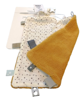 Snoozebaby Knuffeldoekje 25x25 cm Bumblebee