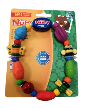 Nuby Speelse bijtketting bug-a-loop