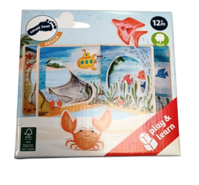 Small Foot Houten boekje interactief onderwater wereld