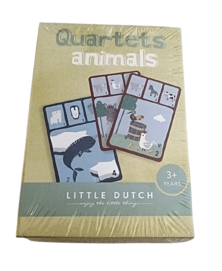 Little Dutch Kwartet Dieren Kaartspel