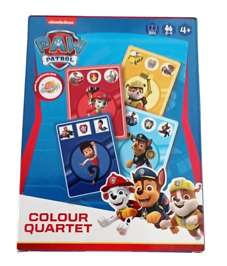 Kleurenkwartet Paw Patrol Kwartet