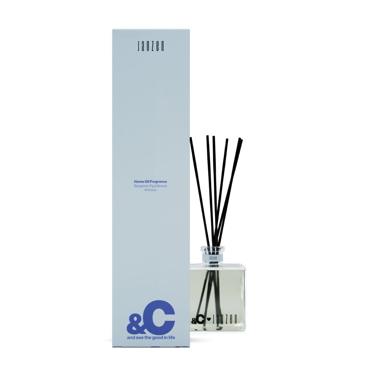 Janzen &C Home Fragrance Sticks &C Bergamot Fig & Breeze 200 ml