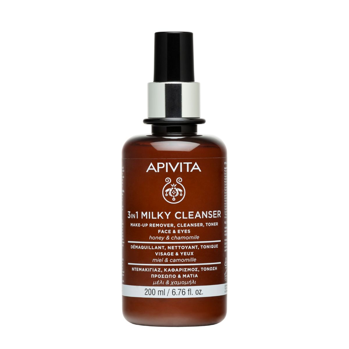 APIVITA Milky cleanser 3 in 1 face & eye 300 ml